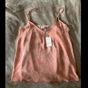 A NEW DAY | Pink snake print top